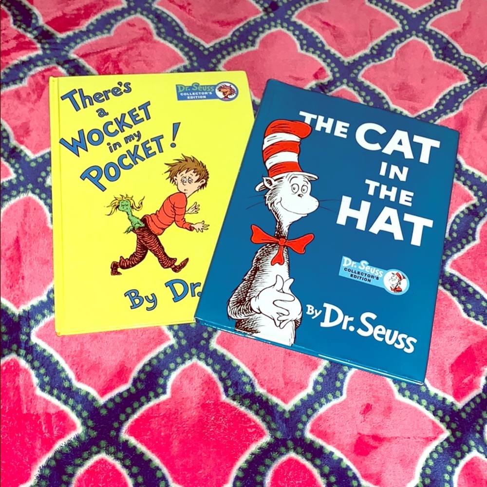 2 Dr Seuss Books